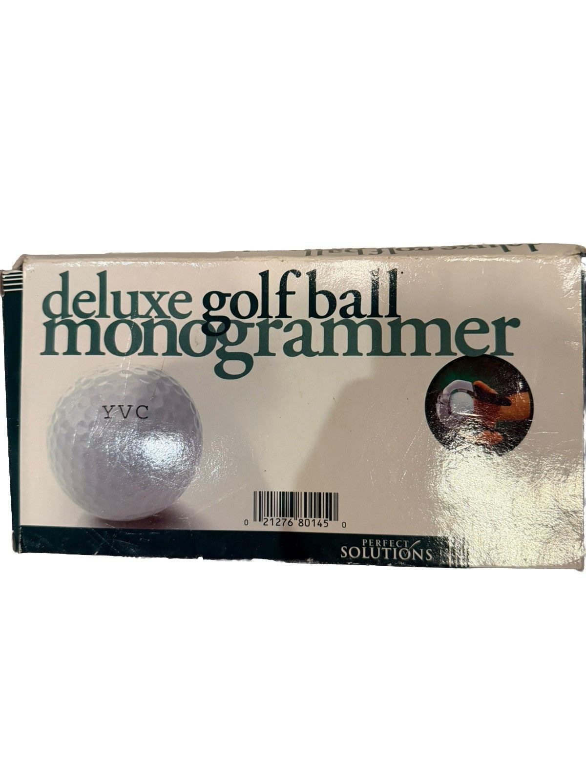 Perfect Solution Deluxe Golf Ball Monogrammer Three Letters Ball ID USA Seller