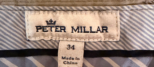 Peter Millar Kakees Size 34
