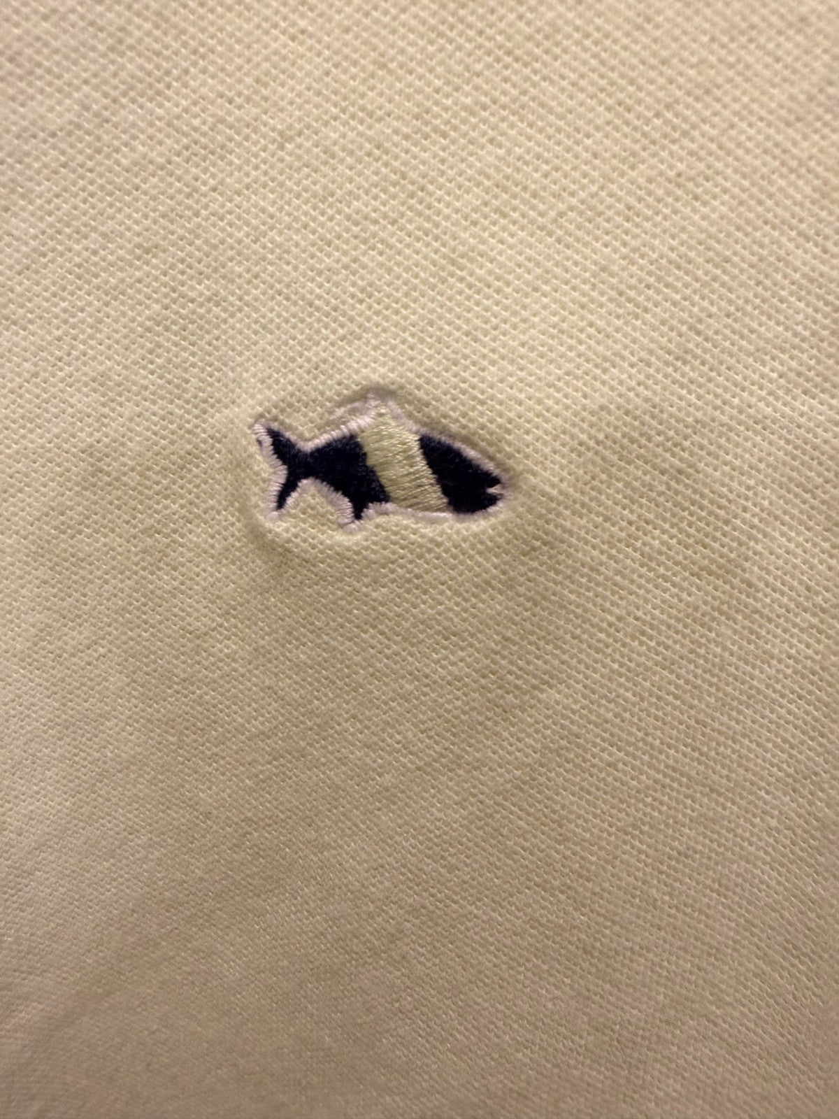 Fish Hippie Co Polo Shirt Mens Large Light Green