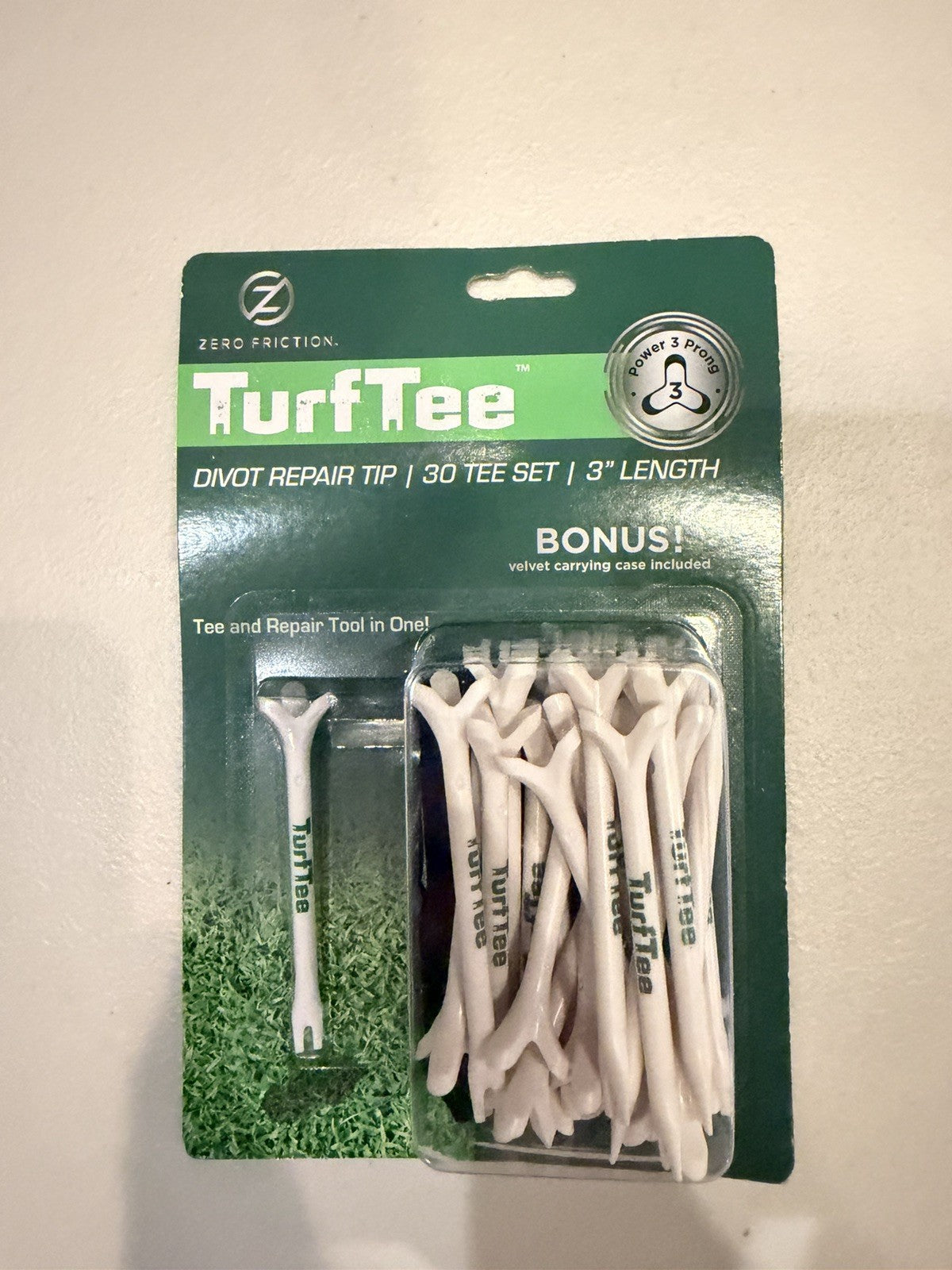 Golf Tee and Divot Repair Tip,pride Tees,champ Fly Tees 75 Tees In Total