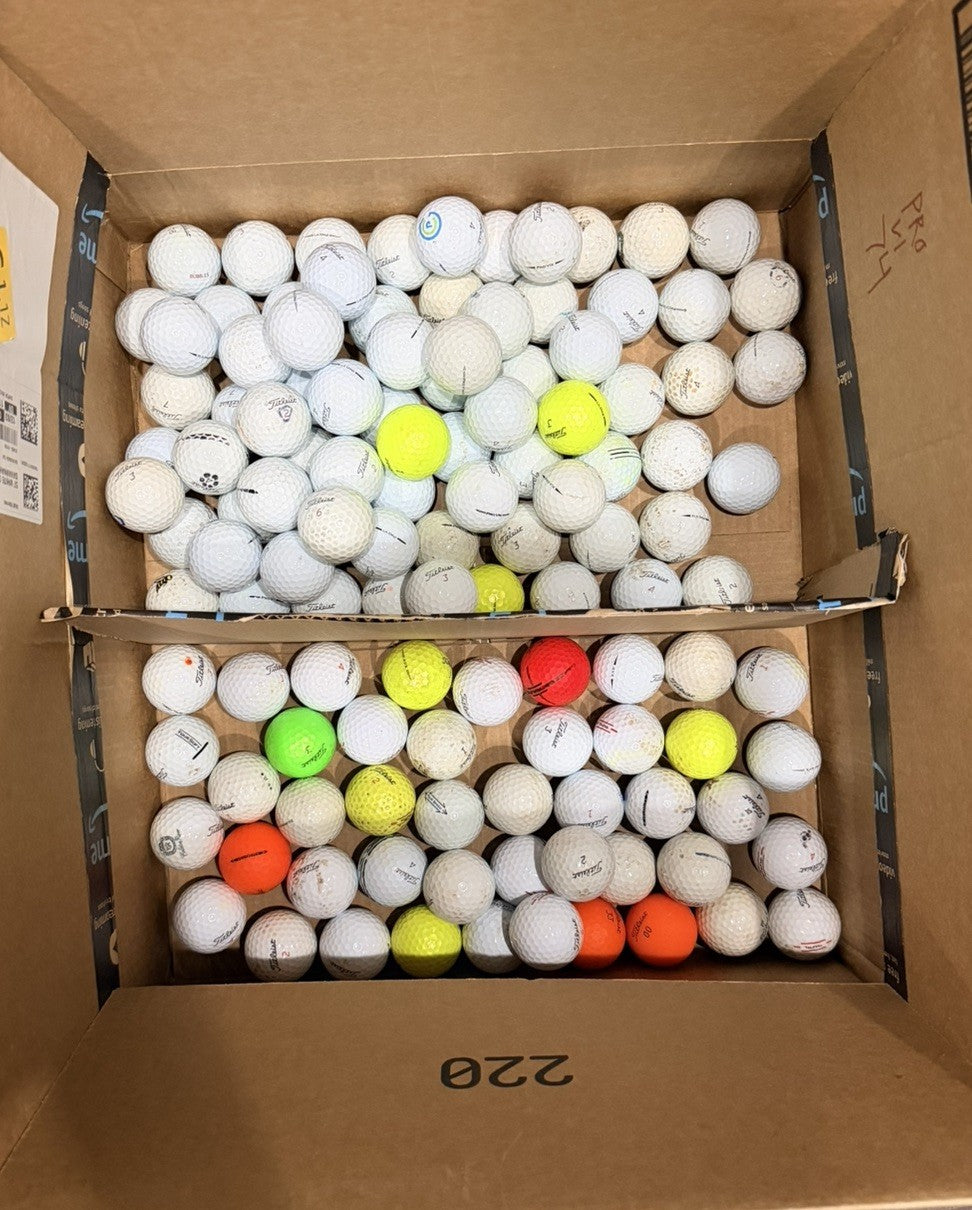260  Balls Bulk  – Titleist Pro V1/Pro V1x,Callaway Supersoft,taylormade TP5/X