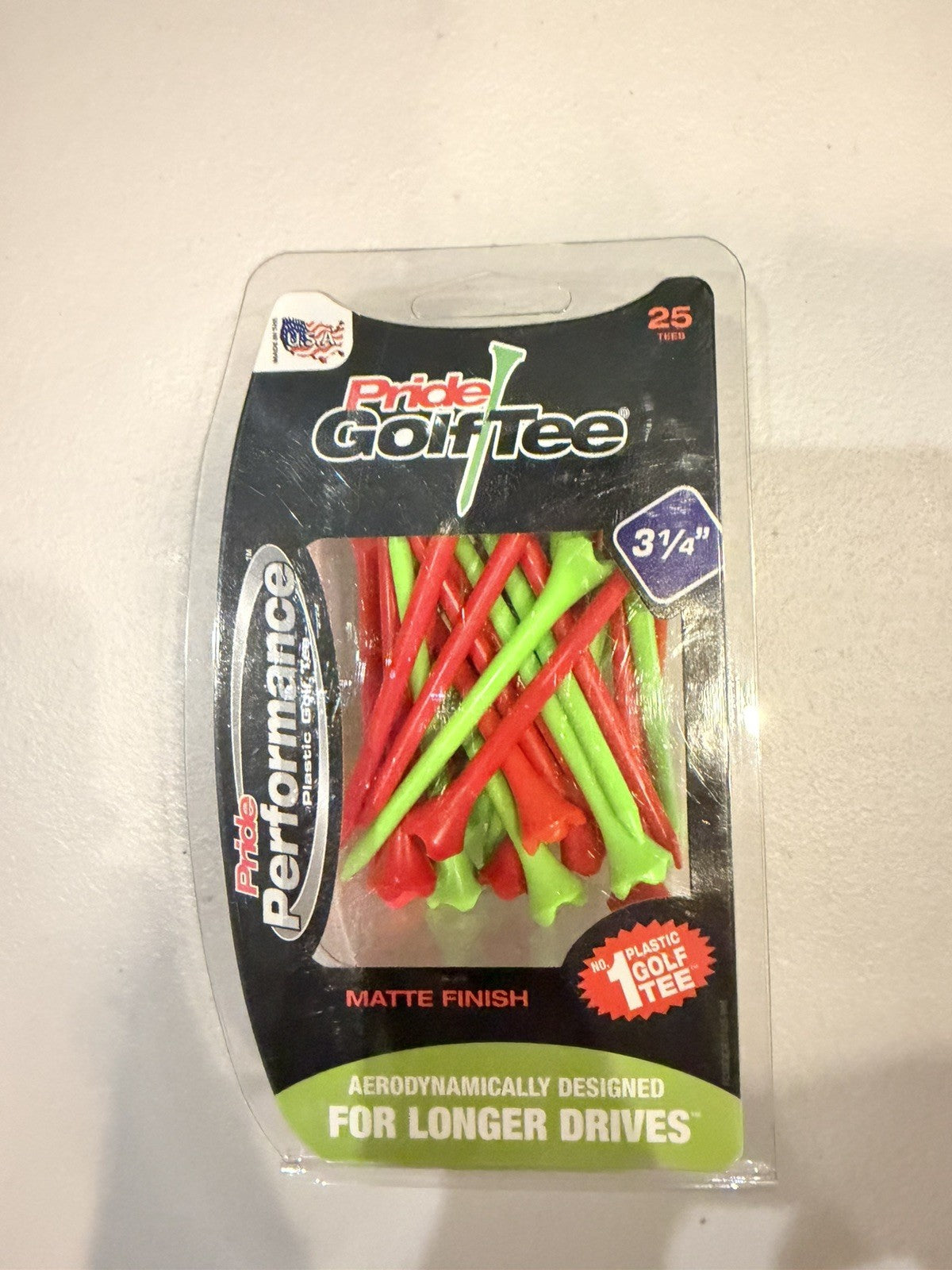 Golf Tee and Divot Repair Tip,pride Tees,champ Fly Tees 75 Tees In Total