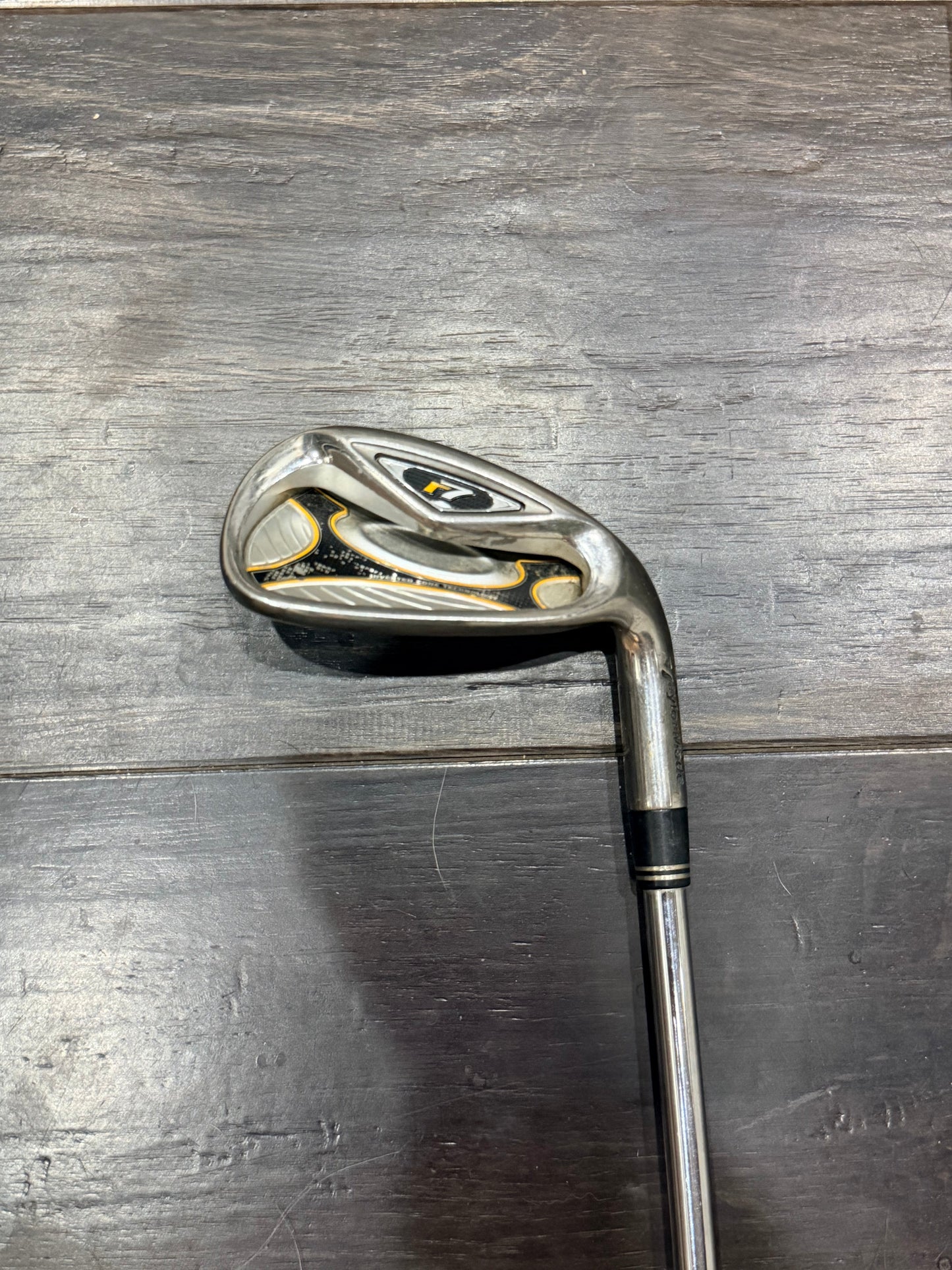 TaylorMade r7 Single 9 Iron T Step 90 Steel Shaft Regular 36.5" Men’s