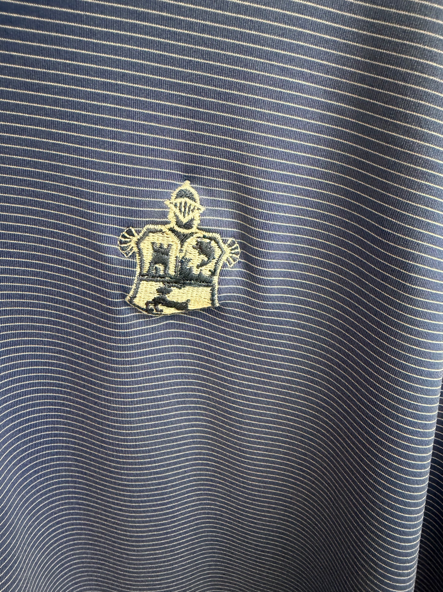 Peter Millar Summer Comfort Performance Polo Shirt Blue Mens XL