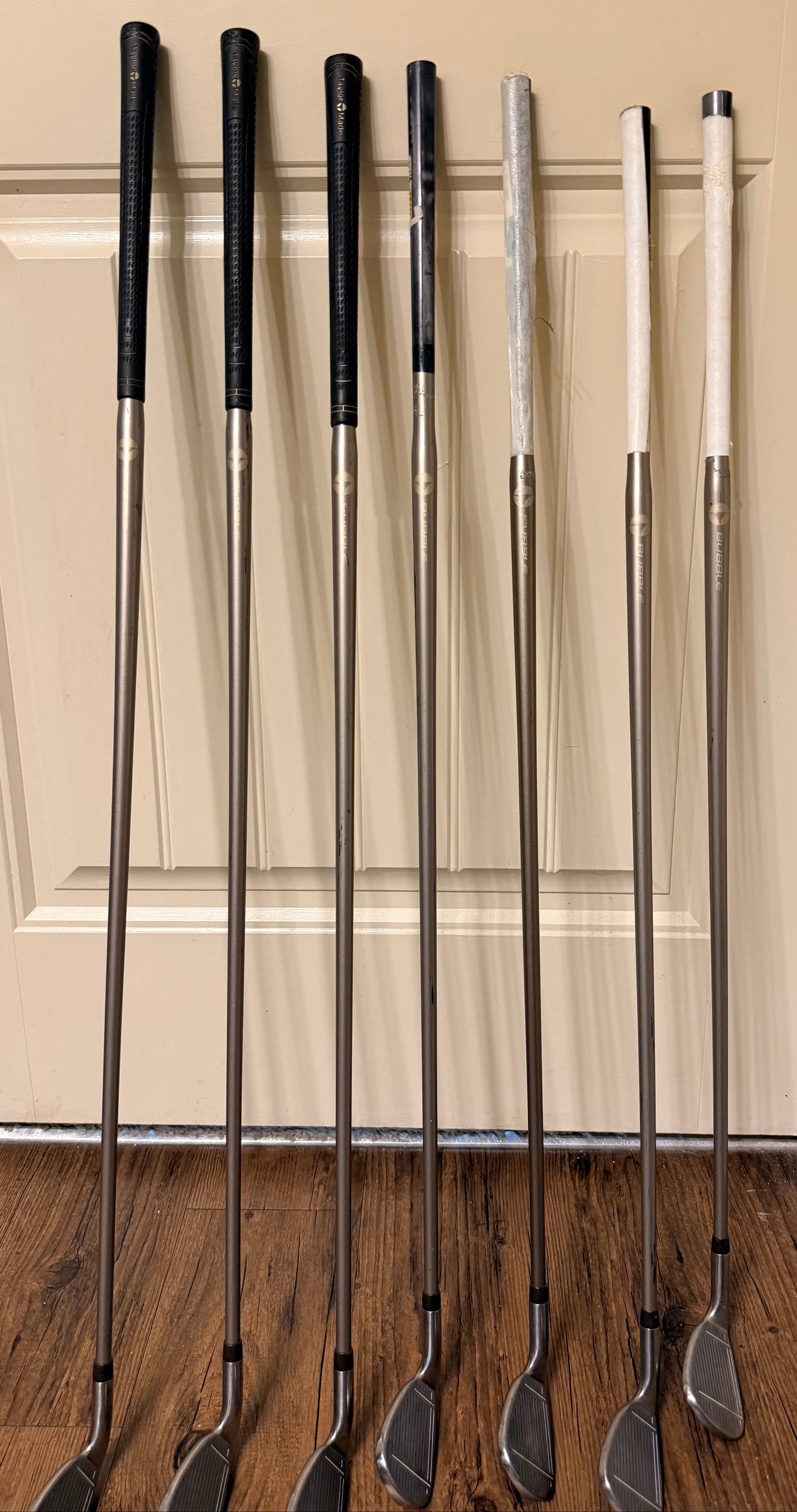 TaylorMade Burner Supersteel Irons Right Handed L60 Bubble Graphite Shaft 4-p