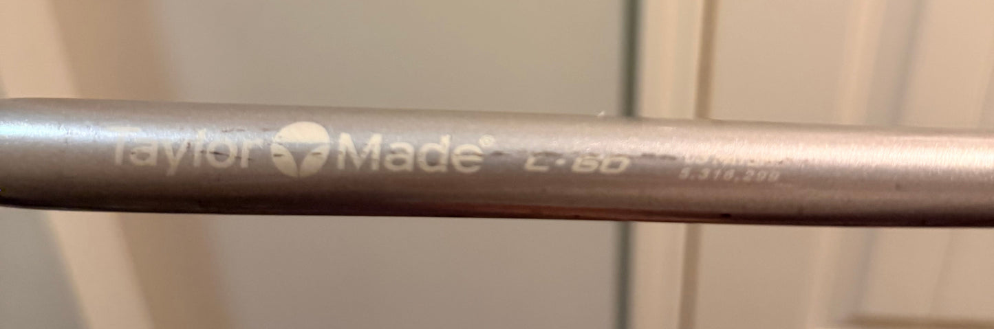 TaylorMade Burner Supersteel Irons Right Handed L60 Bubble Graphite Shaft 4-p