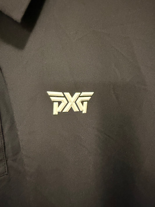 PXG Xtreme Golf Polo Shirt Men's L Gray Performance Stretch Lightweight