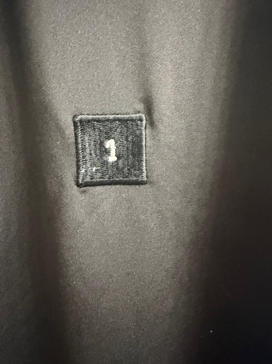 Peter Millar "Summer Comfort" Polo Shirt Men's Medium Black Short Sleeve Stretch