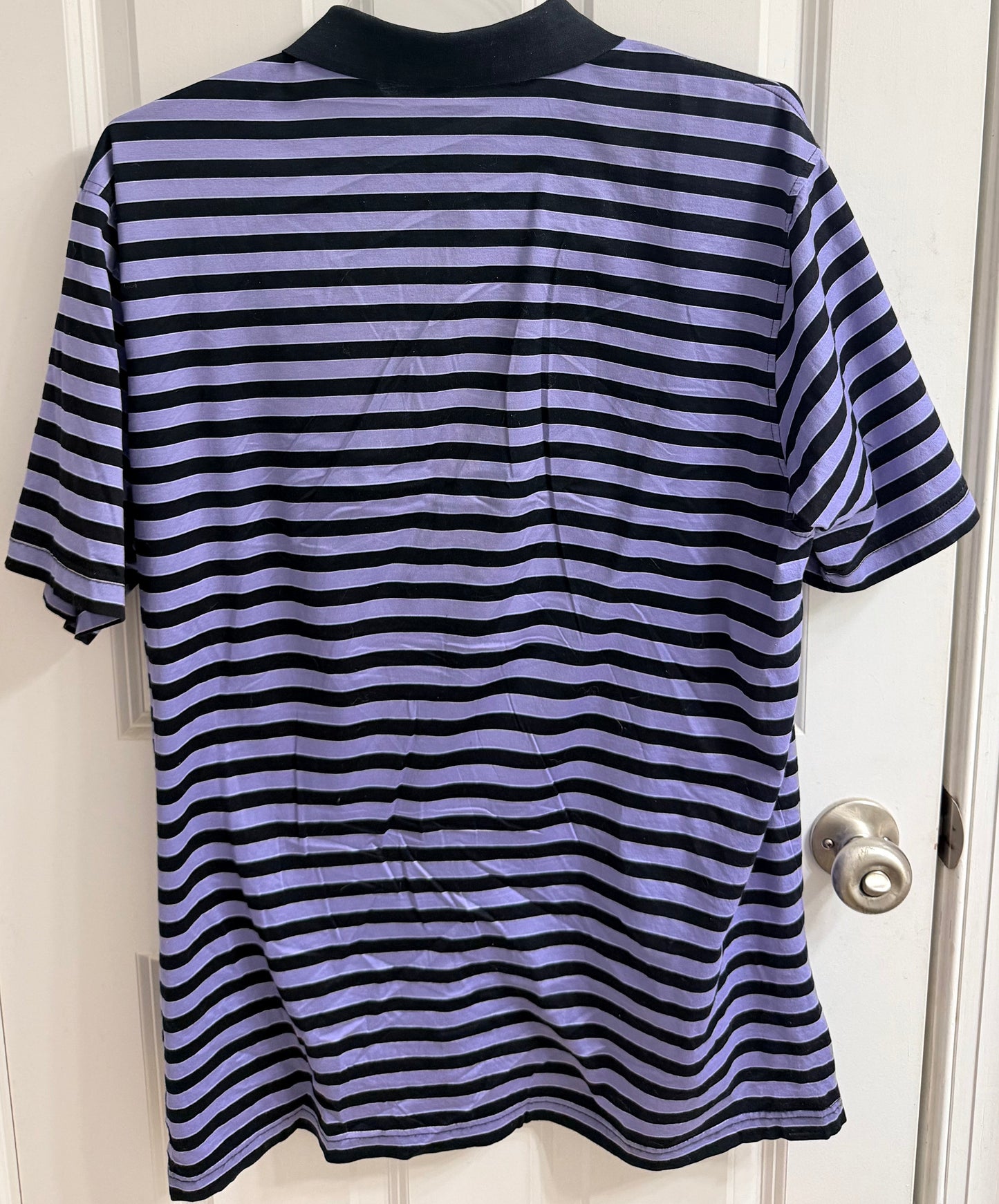 Peter Millar polo Golf Striped Men (L) Comfort classic short sleeve Dress shirt
