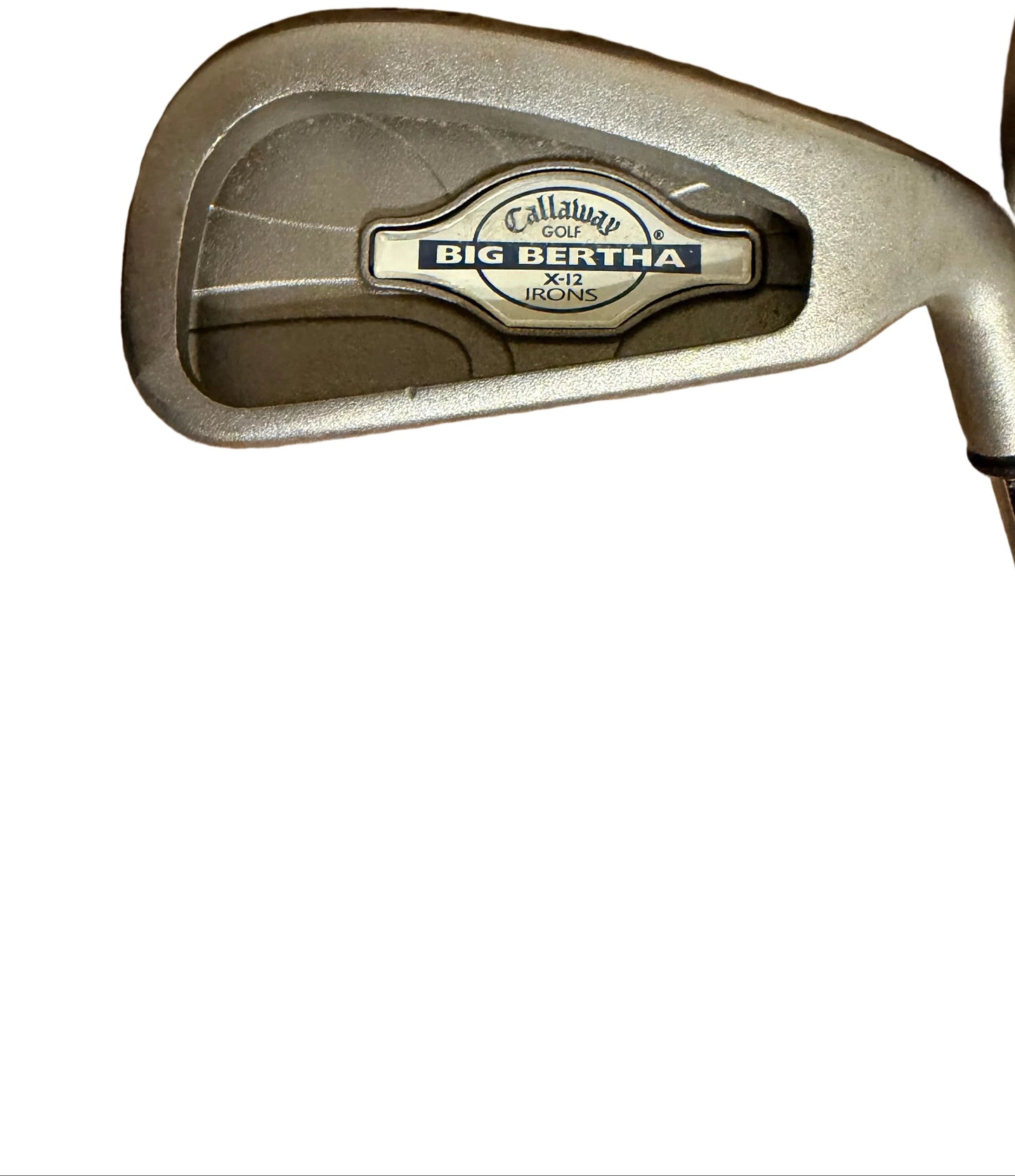 Callaway Big Bertha X-12 Iron Set 3-PW - RCH96 Graphite Shafts Firm Flex