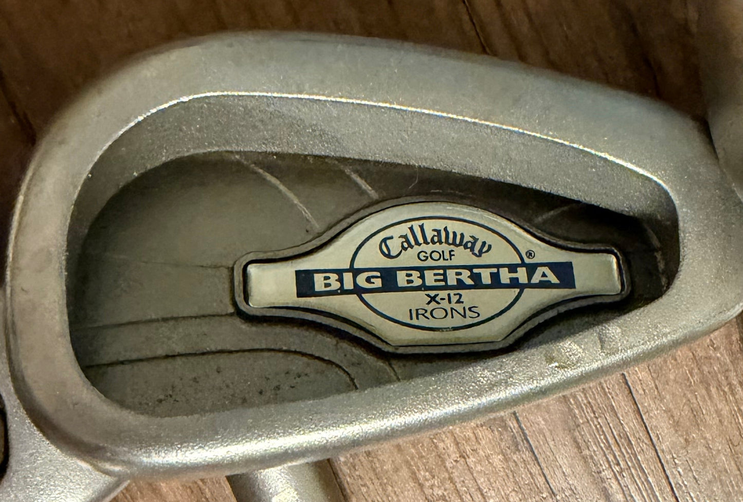 Callaway Big Bertha X-12 Iron Set 3-PW - RCH96 Graphite Shafts Firm Flex