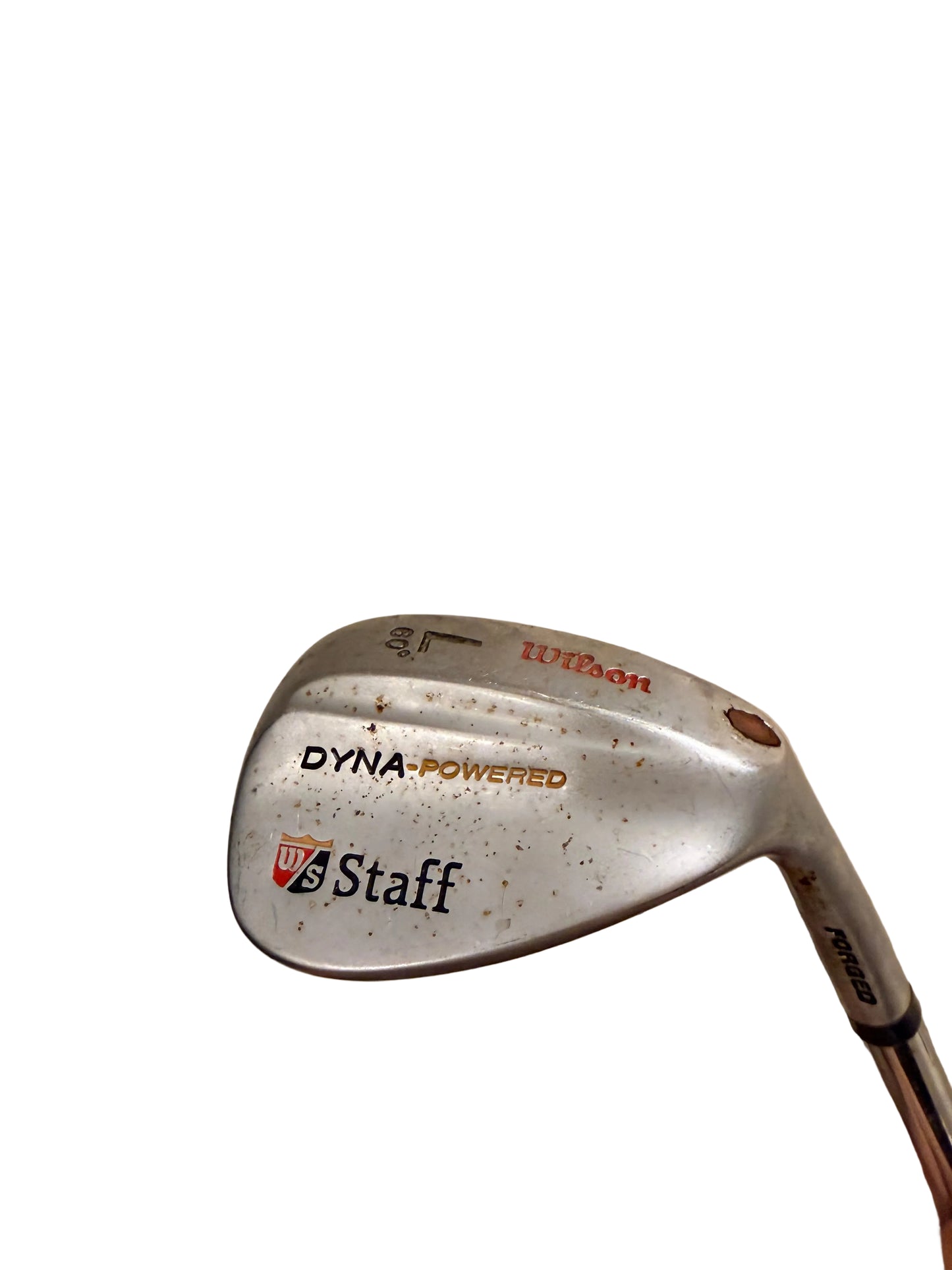 RH Wilson Staff Forged Dyna-Powered 60* Lob Wedge-FatShaft Steel-DriTac Grip